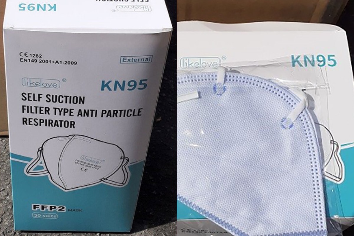 Sujetas con grapas y falsificadas: más de 100 mascarillas que no hay que utilizar Sujetas con grapas y falsificadas: más de 100 mascarillas que no hay que utilizar