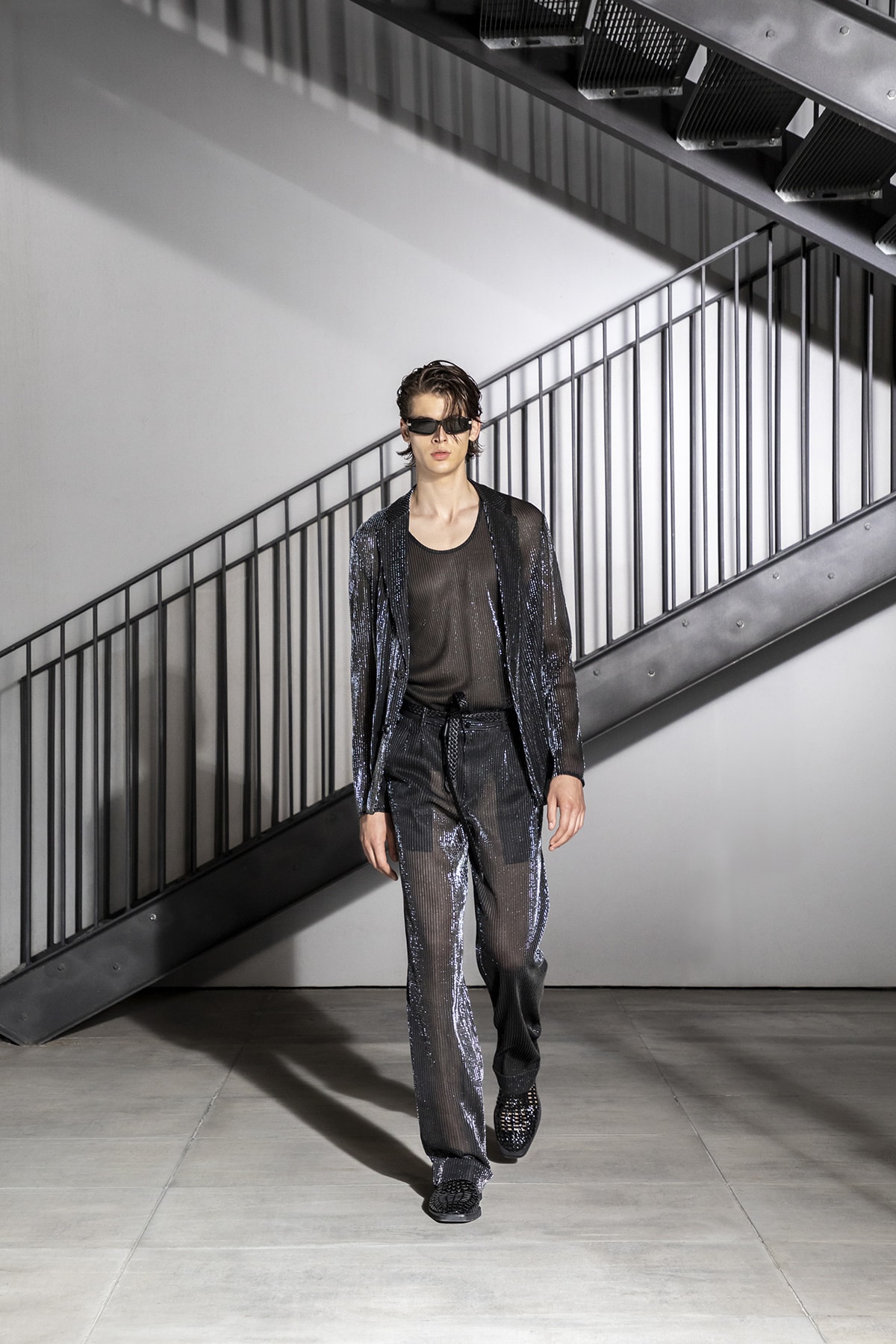 Etérea pureza de Armani en la Semana de la Moda de Milán Etérea pureza de Armani en la Semana de la Moda de Milán