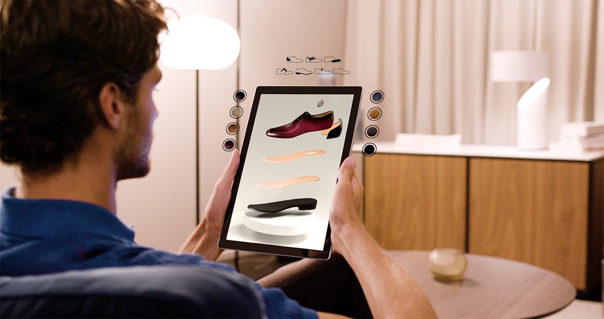 Ferragamo revoluciona la experiencia online permitiendo la customización de modelos en realidad aumentada Ferragamo revoluciona la experiencia online permitiendo la customización de modelos en realidad aumentada