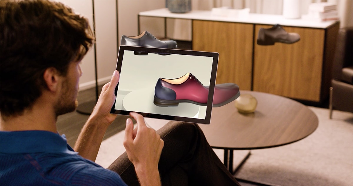 Ferragamo revoluciona la experiencia online permitiendo la customización de modelos en realidad aumentada Ferragamo revoluciona la experiencia online permitiendo la customización de modelos en realidad aumentada