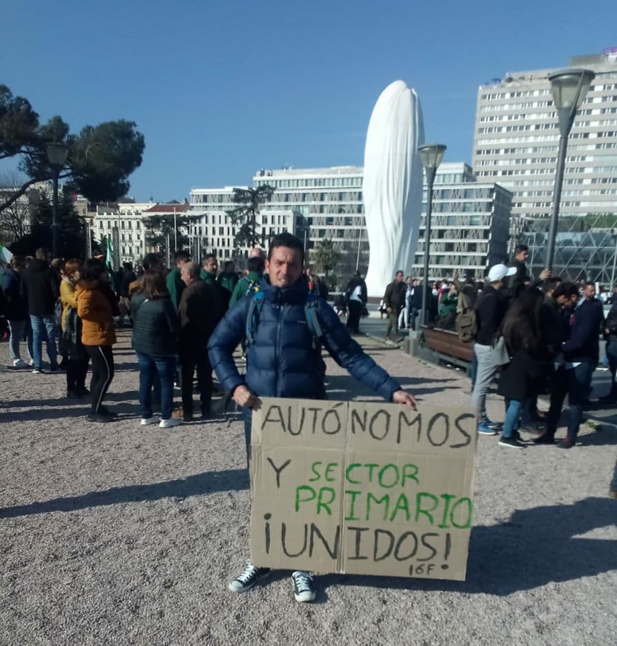 Autónomos, sector primario y transportistas convocan un “Paro Nacional” en España para el 24 de febrero