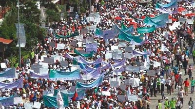 Camboya: un centenar de huelguistas despedidos Camboya: un centenar de huelguistas despedidos